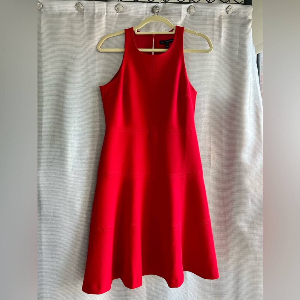 Banana Republic Red Sleeveless Dress